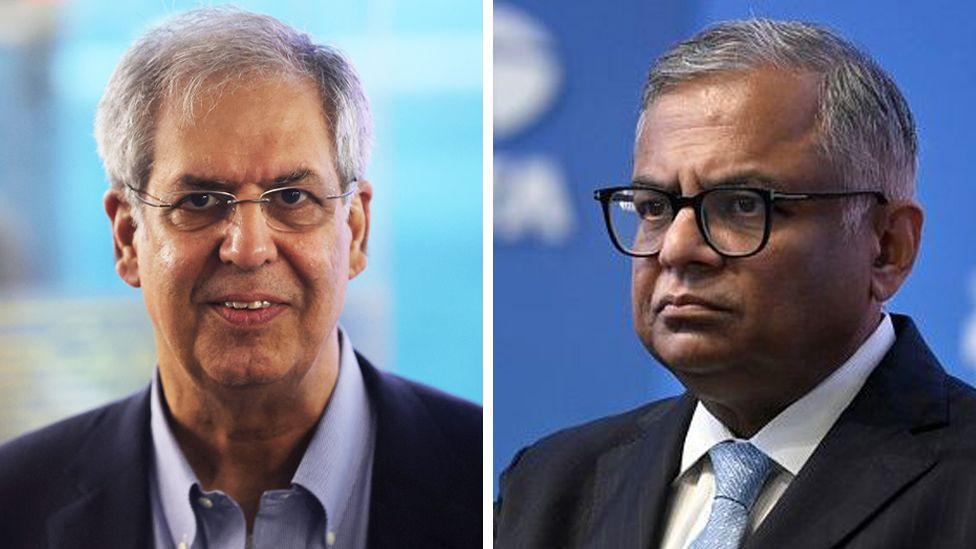 Noel Tata and N Chandrasekaran