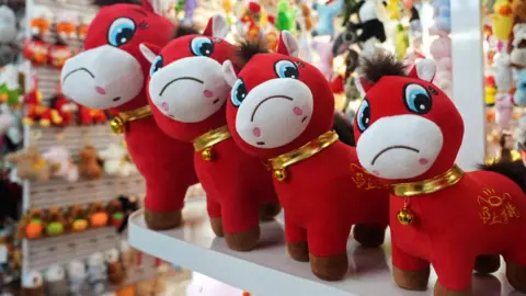 'Crying Horse' Plushies Spark Viral Trend in China as Lunar New Year Approaches