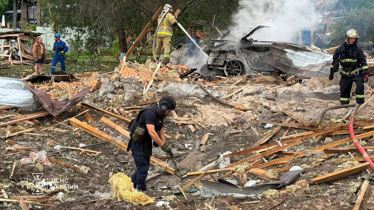 Russian Missile Attack Kills 10 at Drone Exhibition Near Kyiv