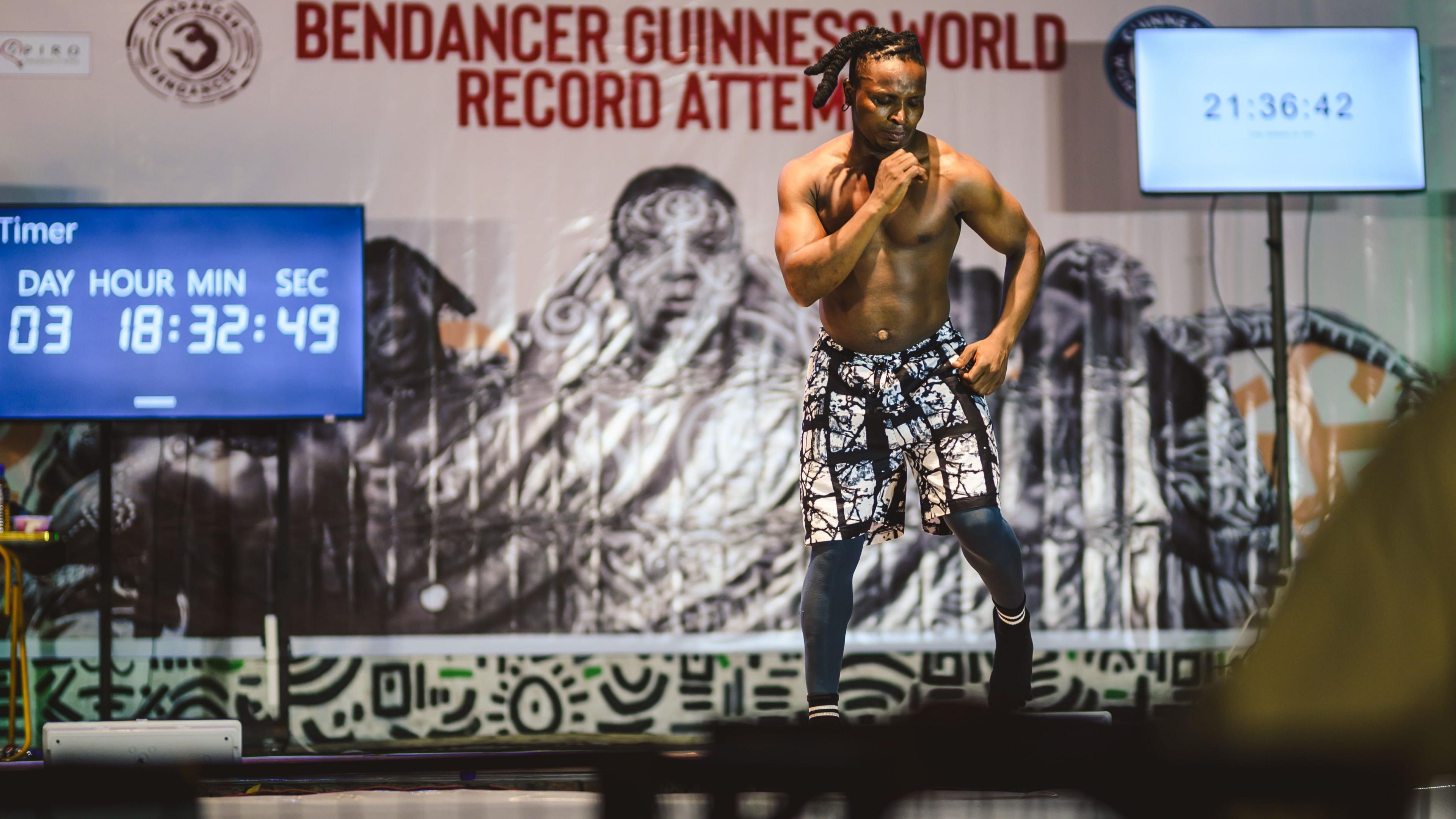 Nigerian Dancer Ben Dancer Attempts 168‑Hour Record at Lagos Freedom Park