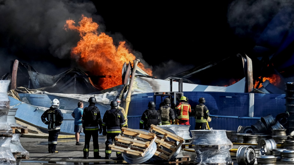 Russian Drone Strike on Kyiv Weapons Depot Kills 37, Evacuates Hundreds