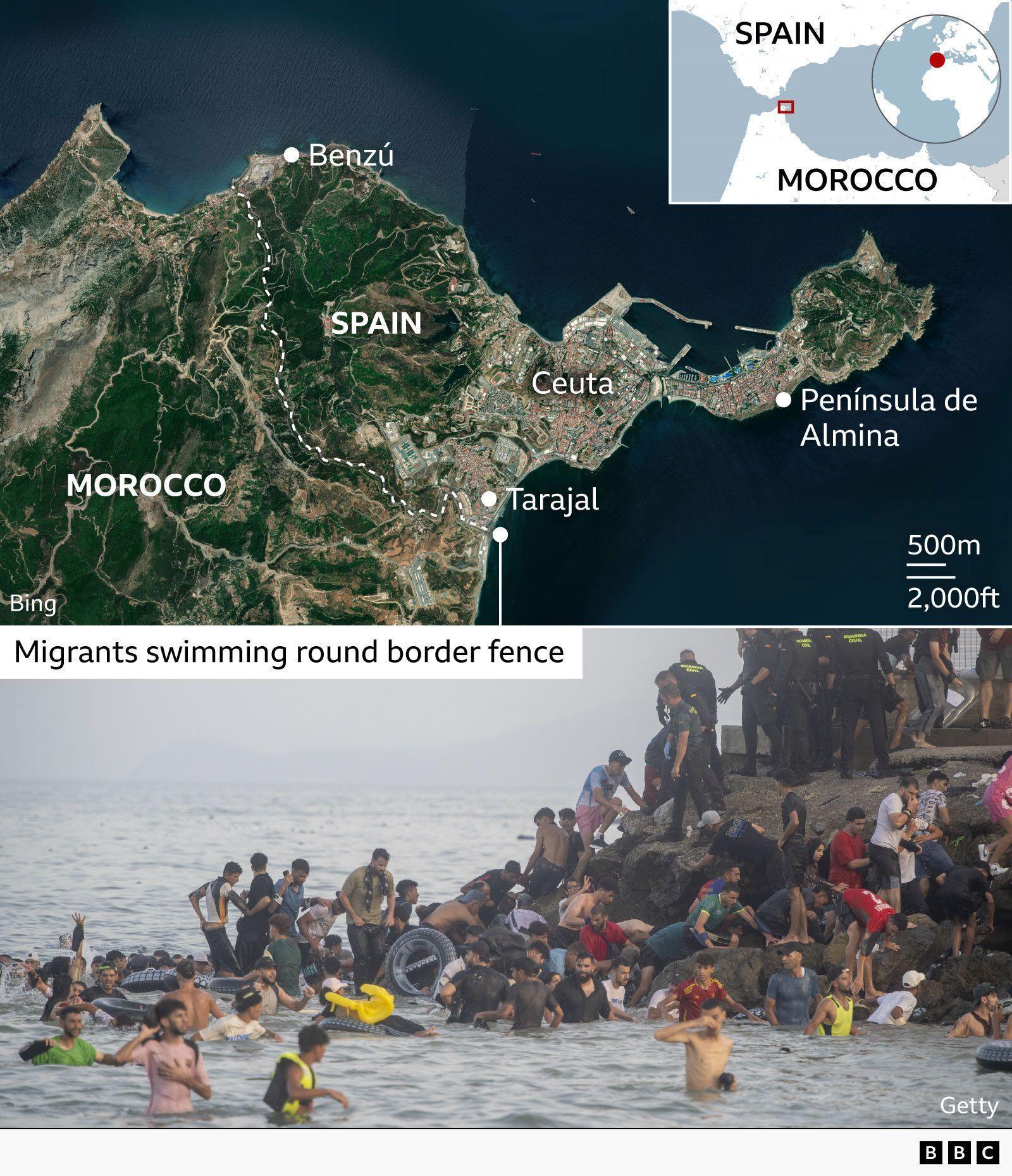 EU Urges Tightened Borders After Massive Ceuta Influx