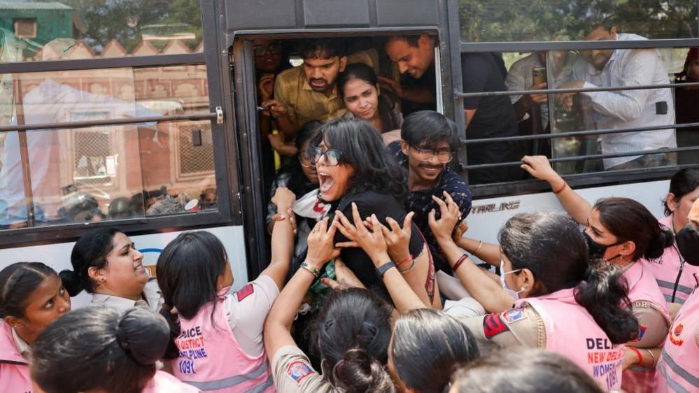 'Cockroach' Protest Leaders Detained in Delhi Amid Mass Demands for Electoral Reform