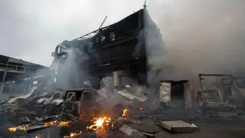 Children Among Injured in Latest Russian Air Strikes on Kyiv