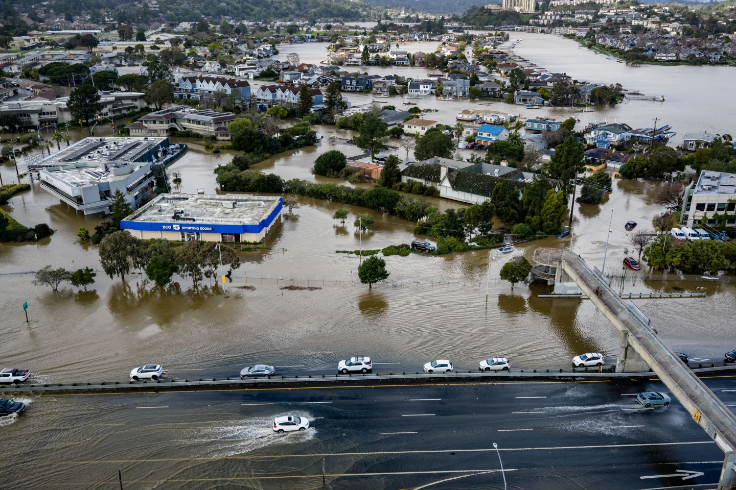 Severe Flooding Hits Northern California Amid Record King Tides