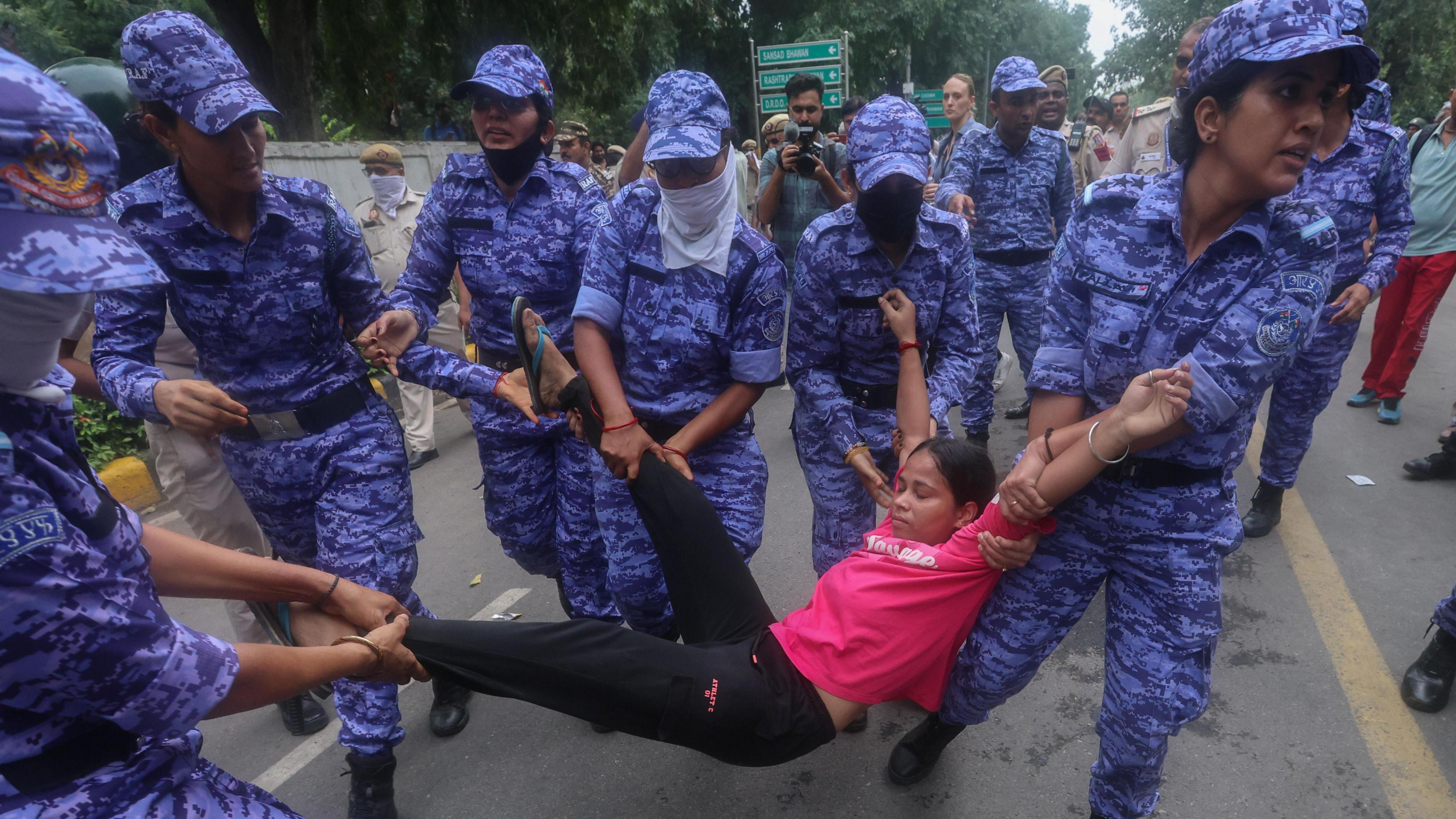 Massive Protest at Delhi’s Jantar Mantar: Police Brutality Continues to Spark Outrage