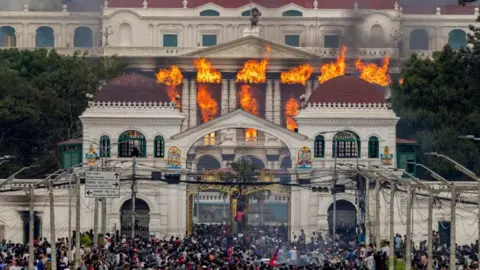 Nepal Chaos: Parliament Set Ablaze Following PM's Resignation Amid Anti-Corruption Protests