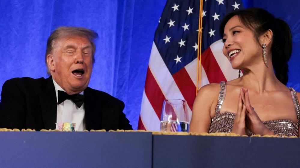 Trump Satirizes Press at Second White House Correspondents’ Dinner
