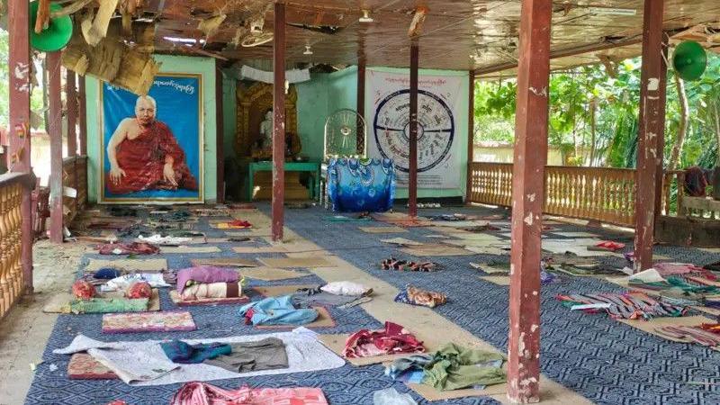 Fourteen Killed in Military Air Strike on Myanmar Monastery