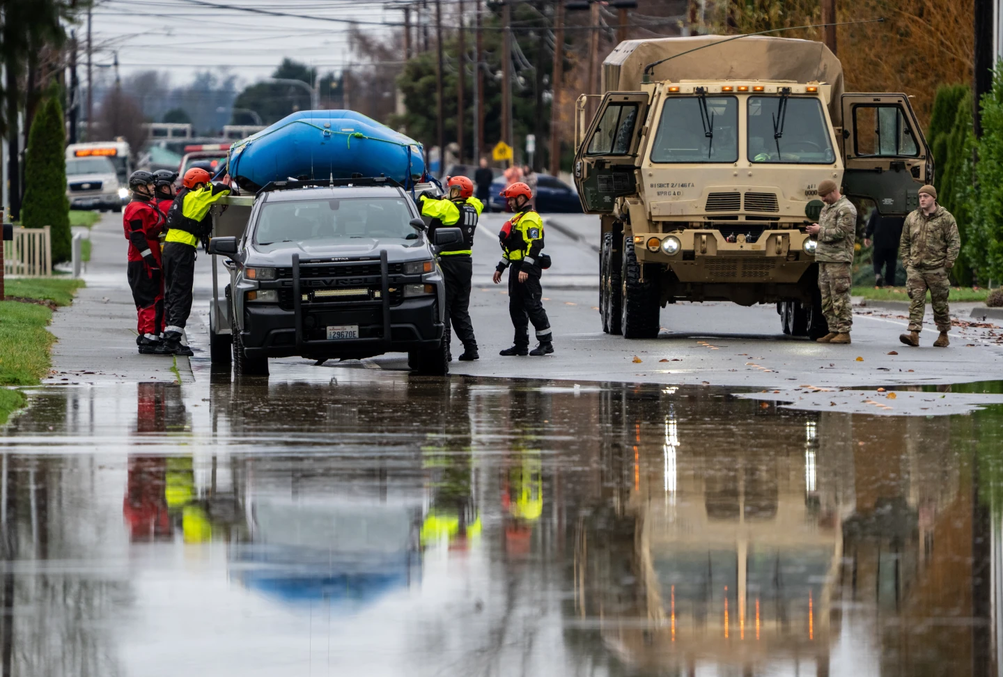 Record Flooding Hits Washington State, Thousands Evacuated