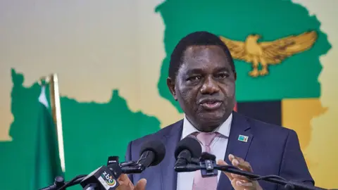Zambia's President Hakainde Hichilema Faces Growing Discontent Amid Stone-Throwing Incident