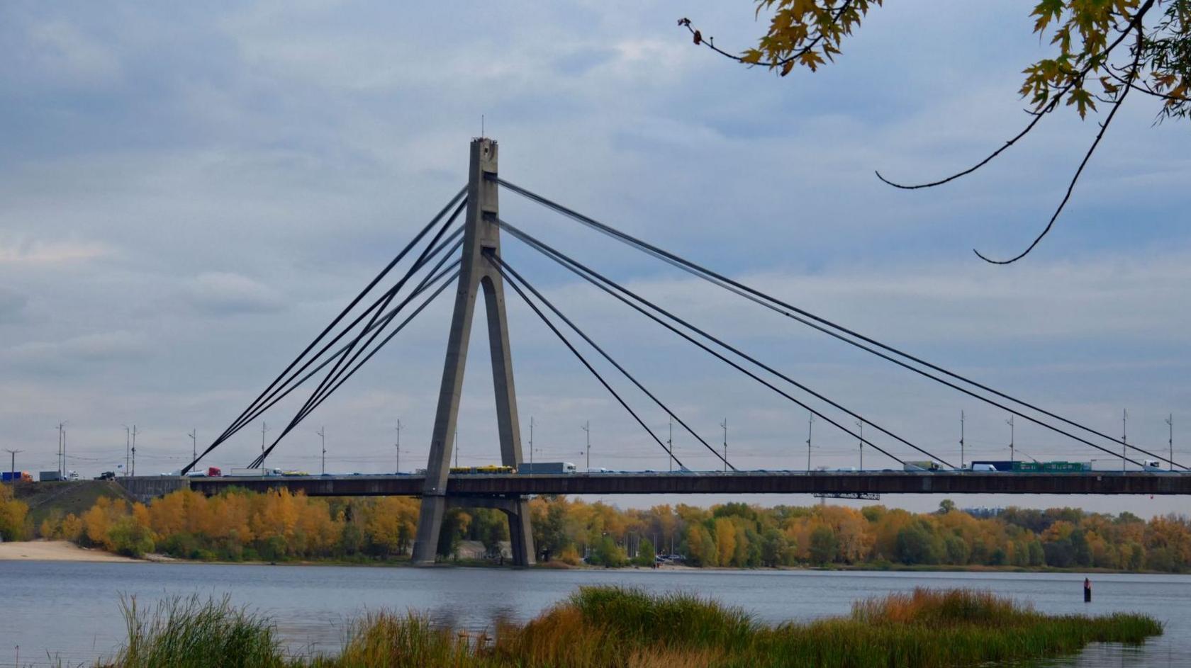Russian Drone Strike Hits Second Kyiv Bridge, Mayor Reports Damage