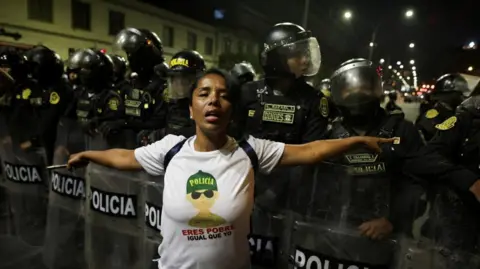 Young Peruvians Rally Against Corruption in Fierce Protests