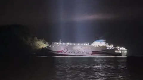 Passenger Ferry Runs Aground Off South Korea's Coast