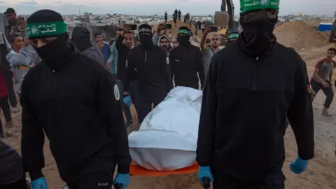 Israel Receives Coffins Claimed by Hamas to Hold Hostages' Remains
