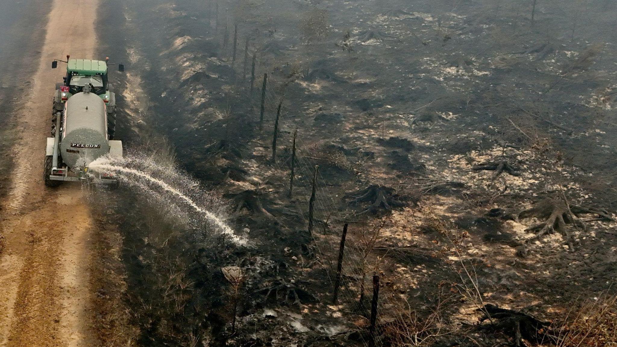 Belgian Wildfire Doubles in Size Daily, Threatens Nearby Villages