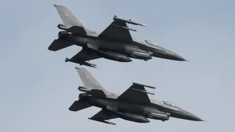 Poland Scrambling Fighter Jets Amid Escalating Russian Attacks on Ukraine