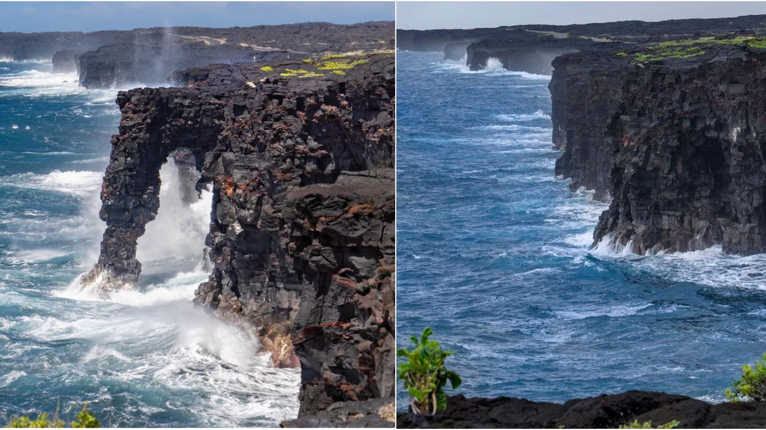 Hawaii's Iconic 550‑Year‑Old Hōlei Sea Arch Collapses