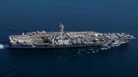 US Military Intercepts Iranian Drone Near Aircraft Carrier