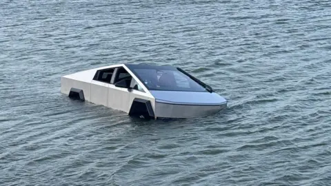 Texas Man Arrested for Testing Tesla Cybertruck's 'Wade Mode' in Lake