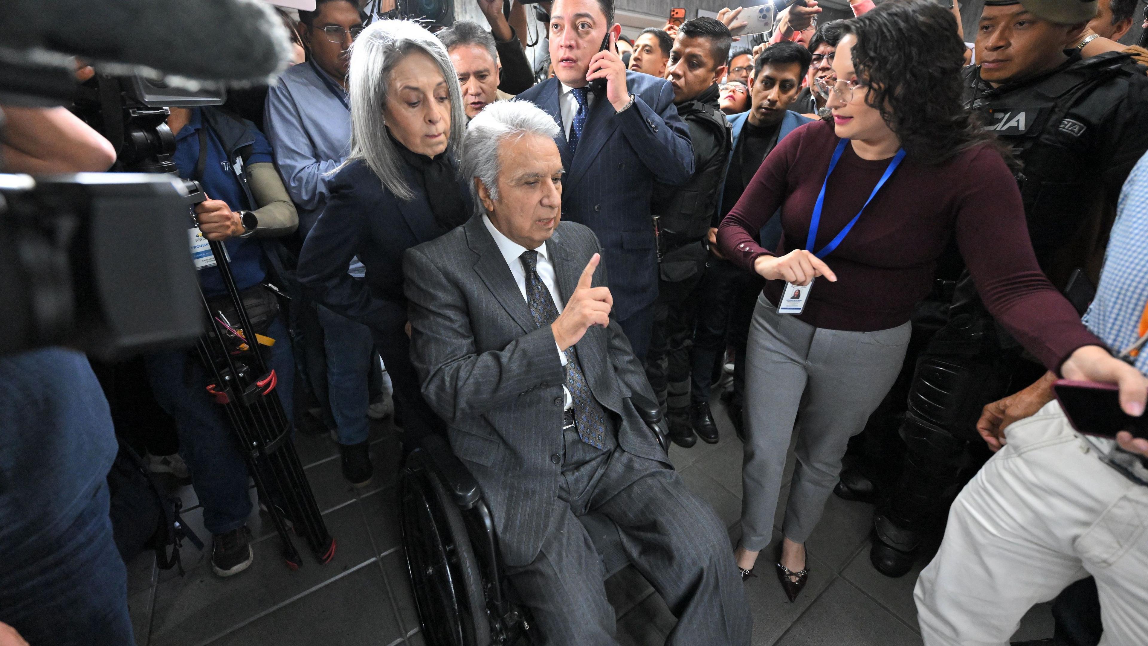 Ecuador's Former President Lenin Moreno Sentenced to Five Years in Prison for Bribery