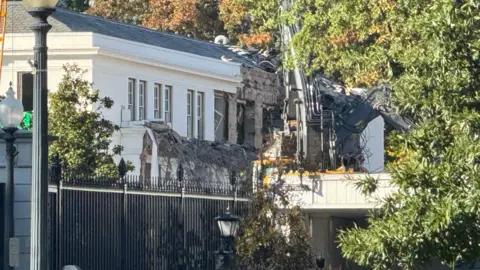 Demolition Begins for Trump's New Ballroom at the White House