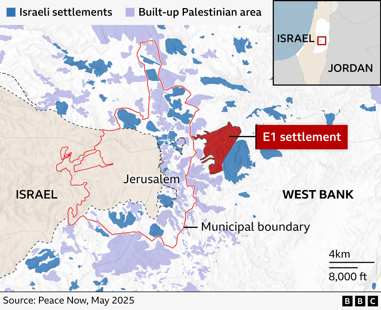 Israel Launches Bids for Thousands of Settlement Homes in the West Bank’s E1 Zone