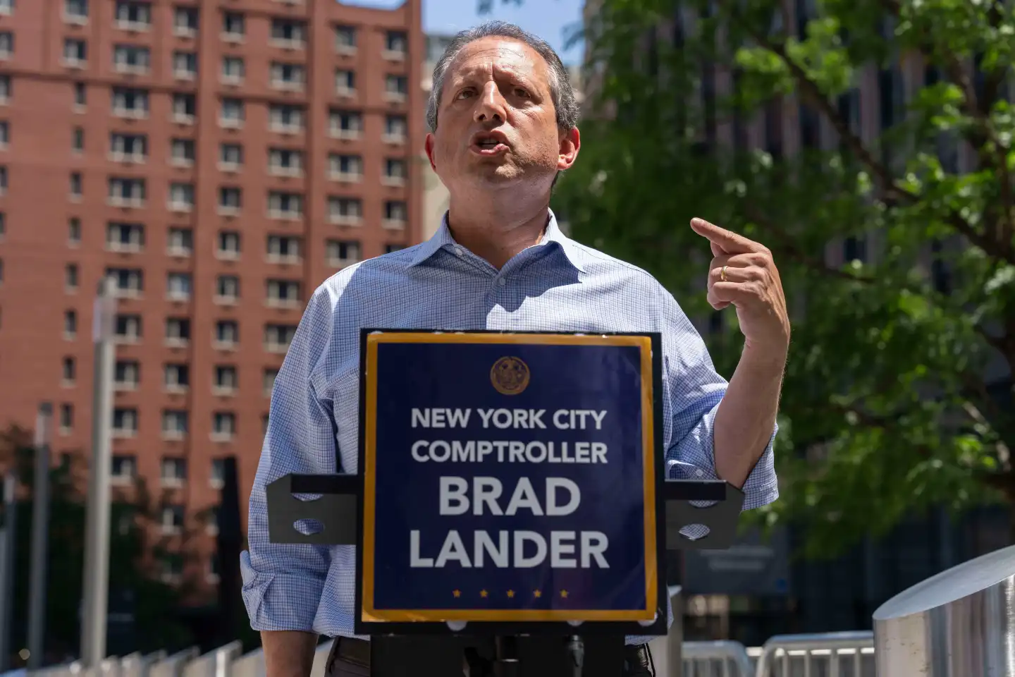 Brad Lander Announces Congressional Run Against Dan Goldman in NYC